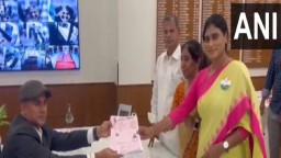 Lok Sabha polls: YS Sharmila files nomination from Kadapa seat in Andhra Pradesh